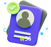 Tornar-se um membro do w56 é muito simples