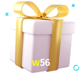 Receba seus bônus de boas-vindas no w56