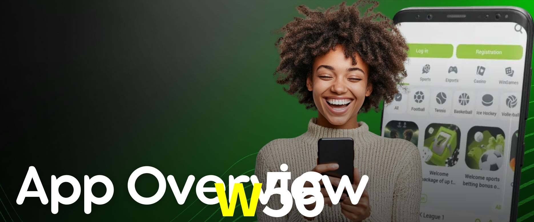 APP oficial da w56 para mobile